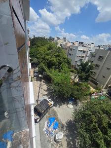 Balcony Image of 802 Sq.ft 1 BHK Builder Floor for rent in HSR Layout Bengaluru for Rs. 42000