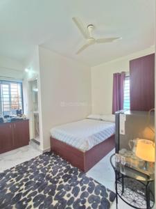 Bedroom Image of 300 Sq.ft 1 RK Studio for rent in Indira Nagar Bengaluru for Rs. 22000