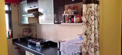 Kitchen Image of 1300 Sq.ft 3 BHK Apartment / Flat for rent in Lodha Splendora, Thane West Thane for Rs. 45000