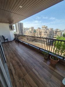 Balcony Image of 2400 Sq.ft 3 BHK Apartment / Flat for rent in Bhayli Vadodara for Rs. 55000