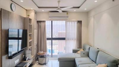 Hall Image of 850 Sq.ft 2 BHK Apartment / Flat for rent in Lodha Crown, Thane West Thane for Rs. 38000