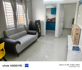 Hall Image of 650 Sq.ft 1 BHK Apartment / Flat for rent in Hoodi Bengaluru for Rs. 32000