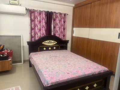 Bedroom Image of 1695 Sq.ft 3 BHK Apartment / Flat for rent in Hivision Heights, Kompally Hyderabad for Rs. 33000