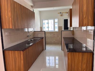 Kitchen Image of 1655 Sq.ft 3 BHK Apartment / Flat for rent in L And T Raintree Boulevard, Sahakara Nagar Bengaluru for Rs. 75000