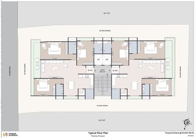 Image of 2799 Sq.ft 3 BHK Apartment / Flat for sale in Paldi, Ahmedabad for Rs. 20200000