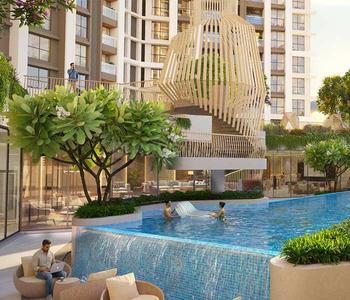 Image of 1053 Sq.ft 2 BHK Apartment / Flat for sale in Ten X District 9, Thane West, Thane for Rs. 18900000