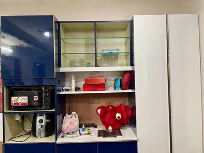 Kitchen Image of 1575 Sq.ft 3 BHK Apartment / Flat for rent in SJR Blue Waters, Parappana Agrahara Bengaluru for Rs. 64000