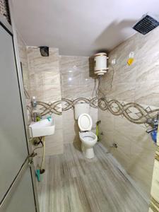 Bathroom Image of 400 Sq.ft 1 RK Builder Floor for rent in Jawahar Nagar Jaipur for Rs. 15000