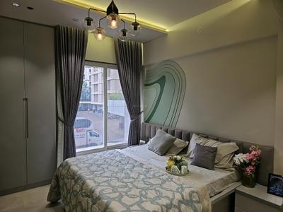 Bedroom Image of 550 Sq.ft 1 BHK Apartment / Flat for sale in Kate Moze Hollyhock City Building No 2 Wing D, Lohegaon Pune for Rs. 3456089