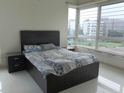 Bedroom Image of 1400 Sq.ft 2 BHK Apartment / Flat for rent in Amanora Aspire Towers, Hadapsar Pune for Rs. 50000