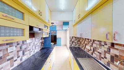 Kitchen Image of 1024 Sq.ft 2 BHK Apartment / Flat for sale in Alpine Fiesta, Whitefield Bengaluru for Rs. 10000000