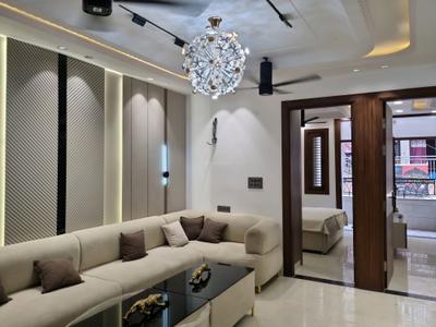 Living Room Image of 1000 Sq.ft 3 BHK Apartment / Flat for sale in Nawada New Delhi for Rs. 7400000