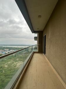 Balcony Image of 3485 Sq.ft 4 BHK Apartment / Flat for rent in Supertech Supernova, Sector 94 Noida for Rs. 130000