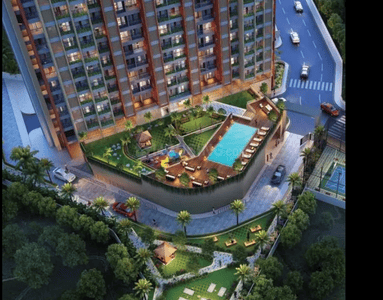 Image of 688 Sq.ft 1 BHK Apartment / Flat for sale in Konnark High Castle, Panvel, Navi Mumbai for Rs. 4361000