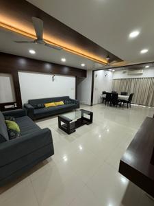 Hall Image of 2200 Sq.ft 3 BHK Apartment / Flat for rent in Arihant Nandini Heights, Paldi Ahmedabad for Rs. 48000