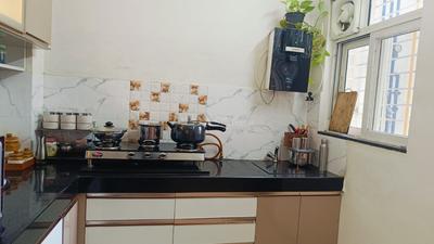 Kitchen Image of 670 Sq.ft 1 BHK Apartment / Flat for rent in TCG The Cliff Garden Apartments, Hinjawadi Phase 3 Pune for Rs. 26500