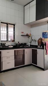 Kitchen Image of 800 Sq.ft 1 BHK Apartment / Flat for sale in Ghatlodiya Ahmedabad for Rs. 4900000