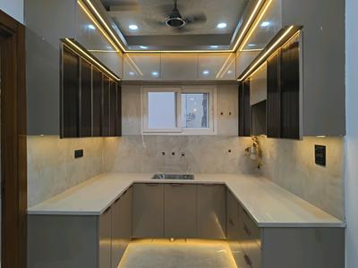 Kitchen Image of 1350 Sq.ft 3 BHK Builder Floor for sale in Indirapuram Ghaziabad for Rs. 12500000