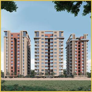 Image of 1285 Sq.ft 2 BHK Apartment / Flat for sale in Pal, Surat for Rs. 6000000