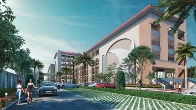 Image of 1142 Sq.ft 2 BHK Apartment / Flat for sale in SBP City Of Dreams 2, Preet Colony, Zirakpur for Rs. 6300000