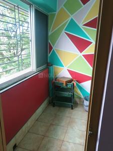Balcony Image of 800 Sq.ft 2 BHK Builder Floor for rent in Belghoria Kolkata for Rs. 12500