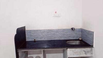 Kitchen Image of 380 Sq.ft 1 BHK Builder Floor for rent in Marketing Yard Rajkot for Rs. 5500