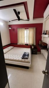 Bedroom Image of 1225 Sq.ft 2 BHK Apartment / Flat for rent in Satyam Status , Jodhpur Ahmedabad for Rs. 35000