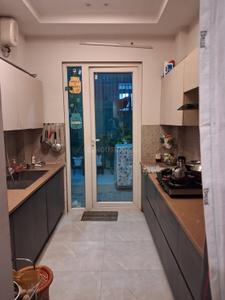 Kitchen Image of 1800 Sq.ft 3 BHK Builder Floor for rent in Uppal Southend, Sector 49 Gurgaon for Rs. 60000