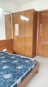 Bedroom Image of 1150 Sq.ft 3 BHK Apartment / Flat for rent in Omkar Parisar, Chandkheda Ahmedabad for Rs. 28000