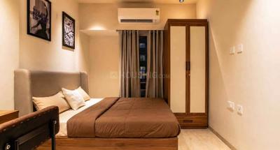 Bedroom Image of 750 Sq.ft 1 BHK Apartment / Flat for rent in My Home Abhra, Madhapur Hyderabad for Rs. 12000