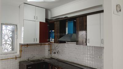 Kitchen Image of 1349 Sq.ft 3 BHK Apartment / Flat for sale in SVP Gulmohur Residency, Indirapuram Ghaziabad for Rs. 13300000