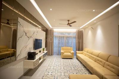 Hall Image of 1805 Sq.ft 3 BHK Apartment / Flat for sale in SMR Vinay Iconia Phase II Block 4 Is Named As Shivalik, Kondapur Hyderabad for Rs. 17689000