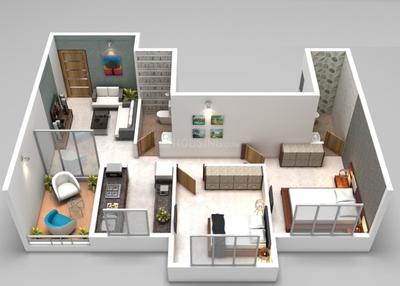 Image of 800 Sq.ft 2 BHK Apartment / Flat for sale in Patel Pramukh Sadan Wing A B C D, Ambernath West, Ambernath for Rs. 2999000