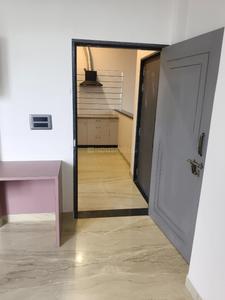 Kitchen Image of 1000 Sq.ft 1.5 BHK Builder Floor for rent in Jhanyee Jaipur for Rs. 13000