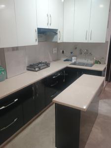 Kitchen Image of 900 Sq.ft 2 BHK Builder Floor for rent in Rajouri Garden New Delhi for Rs. 34900