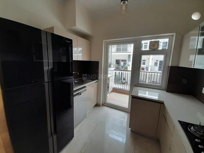 Kitchen Image of 2350 Sq.ft 4.5 BHK Builder Floor for rent in Central Park Clover Floors, Sector 33 Sohna for Rs. 60000