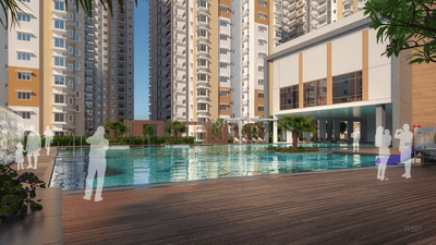 Image of 1035 Sq.ft 2 BHK Apartment / Flat for sale in BSCPL Bollineni Zion, Sithalapakkam, Chennai for Rs. 7995000