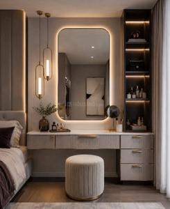 Bedroom Image of 1300 Sq.ft 2 BHK Apartment / Flat for sale in Vyom Avinea Phase 2, Hadapsar Pune for Rs. 12900000