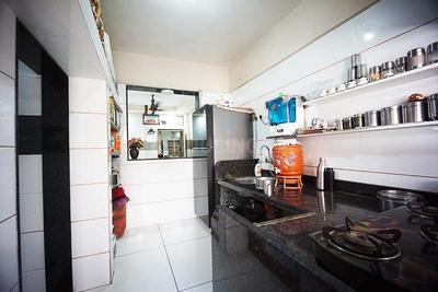 Kitchen Image of 855 Sq.ft 2 BHK Apartment / Flat for sale in Thakkarbapa Nagar Ahmedabad for Rs. 2990000