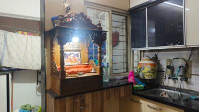 Kitchen Image of 600 Sq.ft 1 BHK Apartment / Flat for rent in Good Will 24, Yerawada Pune for Rs. 25000