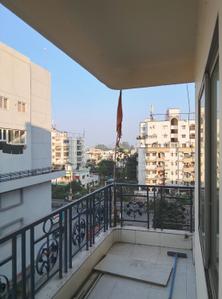 Balcony Image of 1280 Sq.ft 3 BHK Apartment / Flat for rent in Kanke Road Ranchi for Rs. 22000
