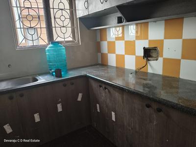 Kitchen Image of 1200 Sq.ft 1 BHK Builder Floor for rent in Koramangala Bengaluru for Rs. 24000
