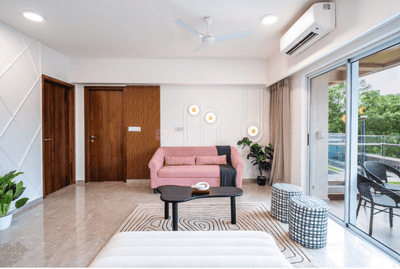 Living Room Image of 1700 Sq.ft 4 BHK Apartment / Flat for sale in L And T Elixir Reserve, Powai Mumbai for Rs. 85700000