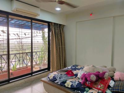 Bedroom Image of 1600 Sq.ft 3 BHK Apartment / Flat for rent in Airoli Navi Mumbai for Rs. 67000