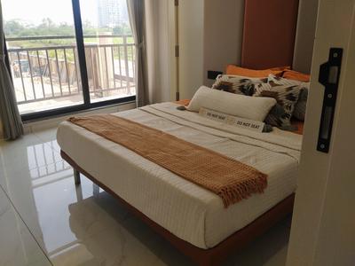 Bedroom Image of 1200 Sq.ft 2 BHK Apartment / Flat for sale in Dahin Nagar Surat for Rs. 4600000