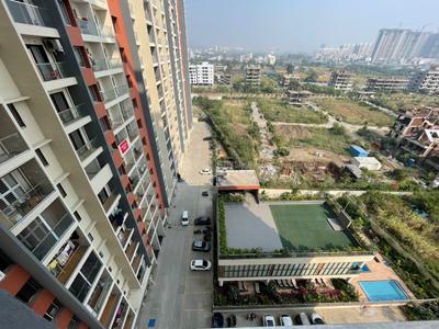 Balcony Image of 980 Sq.ft 2 BHK Apartment / Flat for rent in Kohinoor Sportsville, Maan Pune for Rs. 32000