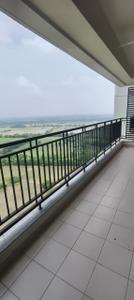 Balcony Image of 2343 Sq.ft 4 BHK Apartment / Flat for rent in Sobha City, Sector 108 Gurgaon for Rs. 110000