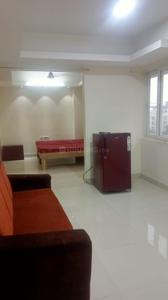 Bedroom Image of 550 Sq.ft 1 BHK Studio for rent in Shreevelu Alaka Palazzo, Kattupakkam Chennai for Rs. 21000