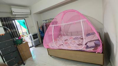 Bedroom Image of 1200 Sq.ft 2 BHK Apartment / Flat for rent in Atharva Nagari IV, Manewada Nagpur for Rs. 21000