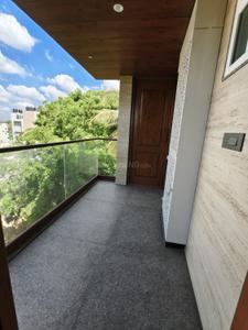 Balcony Image of 2400 Sq.ft 3 BHK Builder Floor for rent in Sanjaynagar Bengaluru for Rs. 100000
